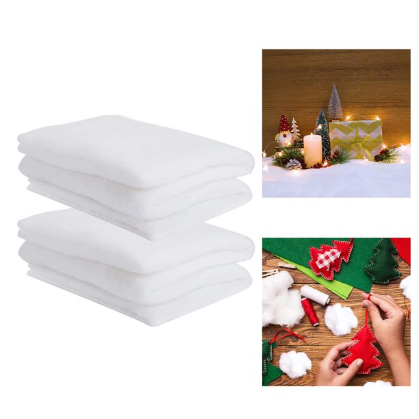 Rollo de Nieve Artificial Mat Crafts Photo Prop 31x94in para El Festival de  Navidad 2x 