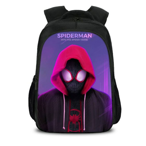 Mochila de Spiderman de Marvel para niños y niñas, paquete de 2 piezas con  mochila escolar de Spiderman de 16 pulgadas con calcomanías (suministros