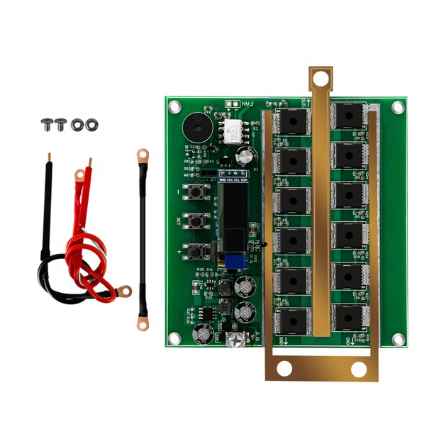 Placa de circuito de soldador por puntos, placa de circuito de máquina de  soldar, PCB DIY, juego de soldador por puntos de almacenamiento de batería