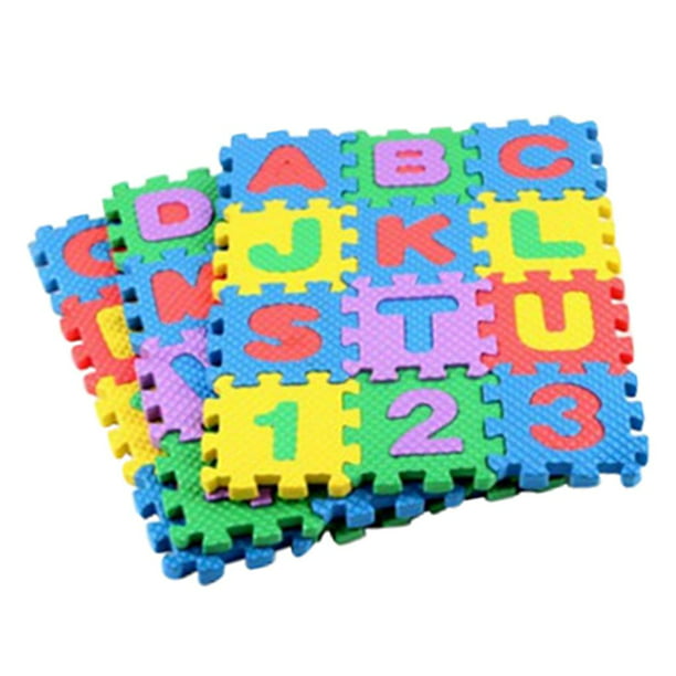 Alfombrilla de juego para ejercicios de rompecabezas para de 36 piezas con  baldosas entrelazadas de espuma EVA para ejercicio Zulema Puzzle Play Mat  para niños
