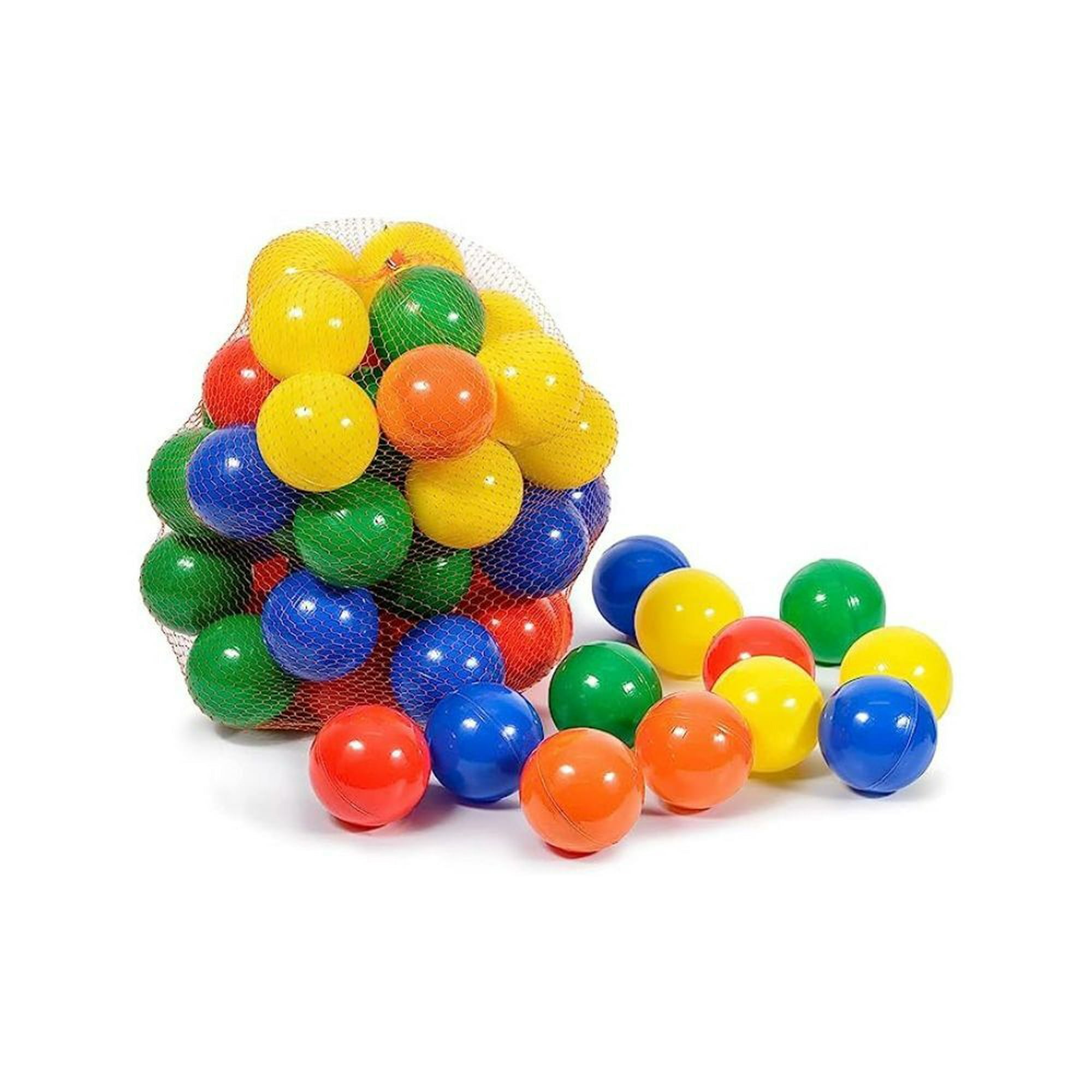 Paquete 200 pelotas multicolor - Bolas para piscina, sin ftalatos, sin BPA,  sin PVC, no tóxico