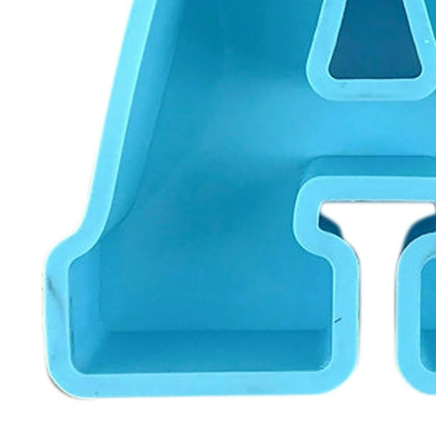 Moldes de resina 3D moldes de silicona para manualidades DIY moldes para  letreros de letras y palabr Sywqhk Libre de BPA