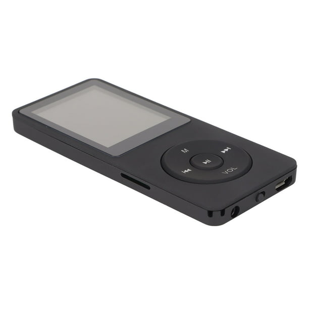 Diyeeni Reproductor de MP3/MP4, reproductor de música portátil con  auriculares, pantalla HD de 1.8 pulgadas, admite tarjeta de memoria de  hasta 64 GB