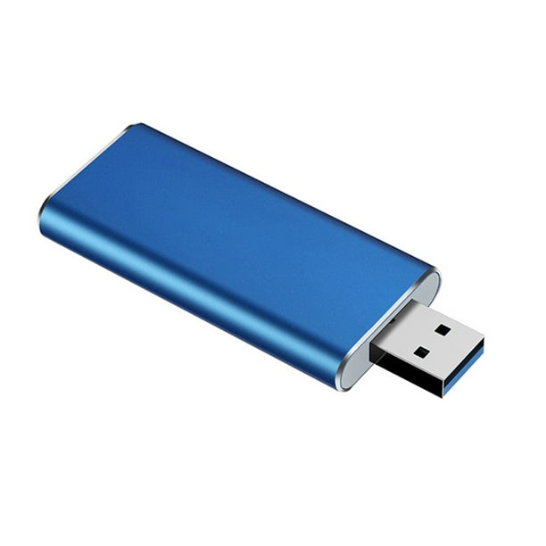 M.2 NGFF a USB3.0 Adaptador SSD externo 1TB SSD Estuche para 2230/2242 M.2  B-key SSD Ndcxsfigh Para estrenar
