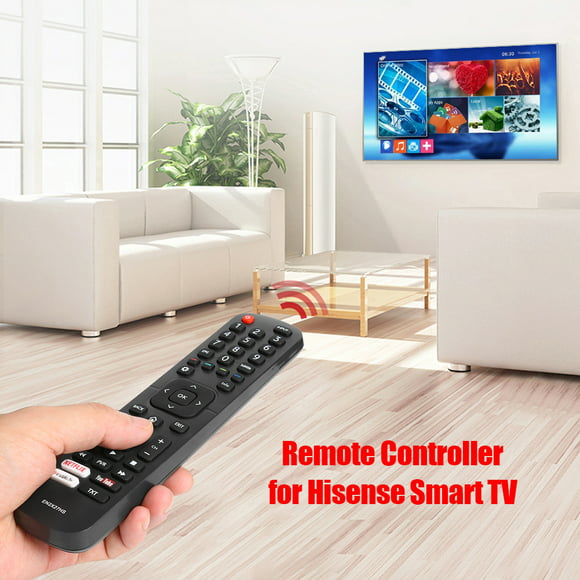 interruptor inalámbrico de control remoto smart tv para hisense 43k300uw 65m7000 en2x27hs likrtyny