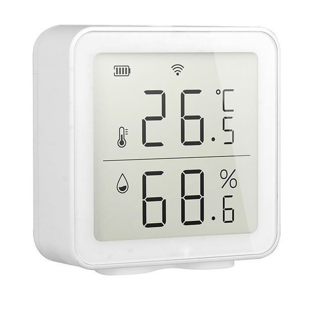Sensor inteligente de humedad y temperatura Wi Fi, termómetro WiFi