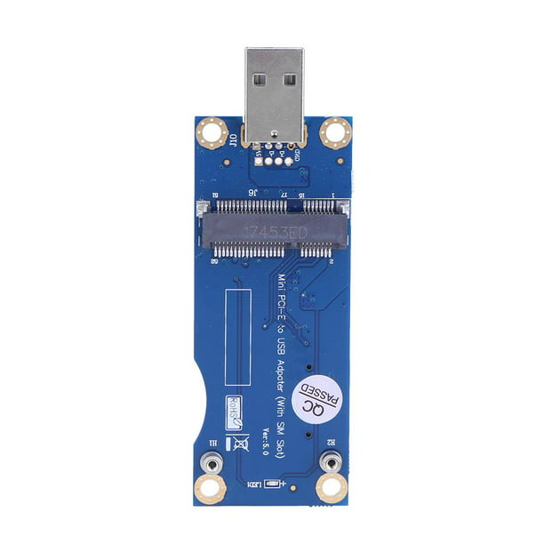  Adaptador Mini PCI-E a USB con ranura para tarjeta SIM Módulo  de WWAN/LTE : Electrónica