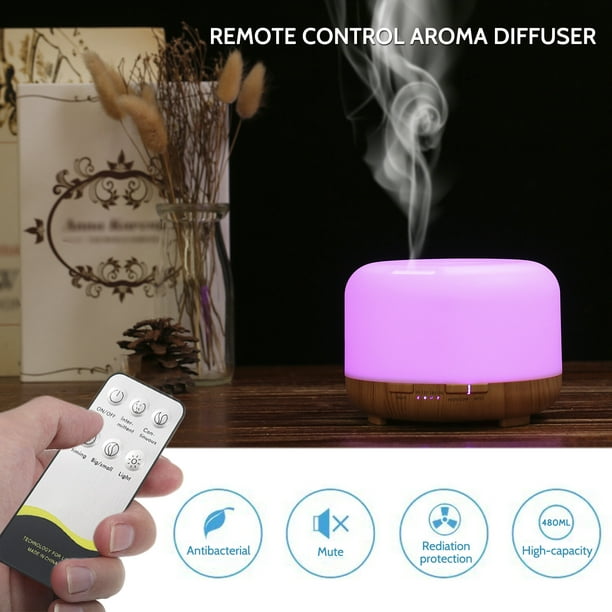 Humidificador + Difusor de aroma inteligente WiFi con control remoto