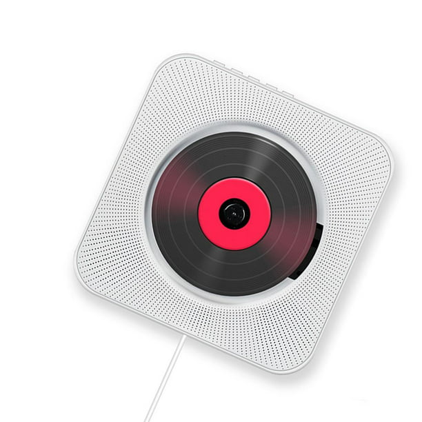 Reproductor de CD portátil Bluetooth con radio FM y altavoz HiFi  incorporado para el hogar de Inevent EL013226-02