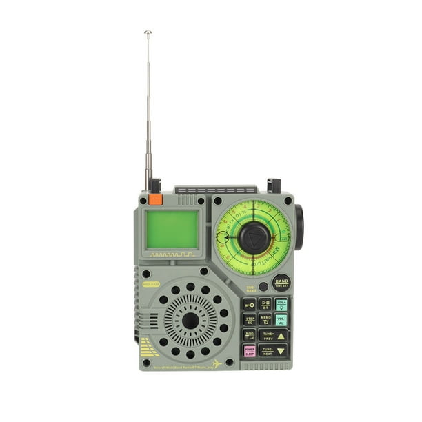 Radio Airband, Radio de todas las bandas Radio multibanda Bluetooth Radio  portátil de banda completa Diseño exquisito