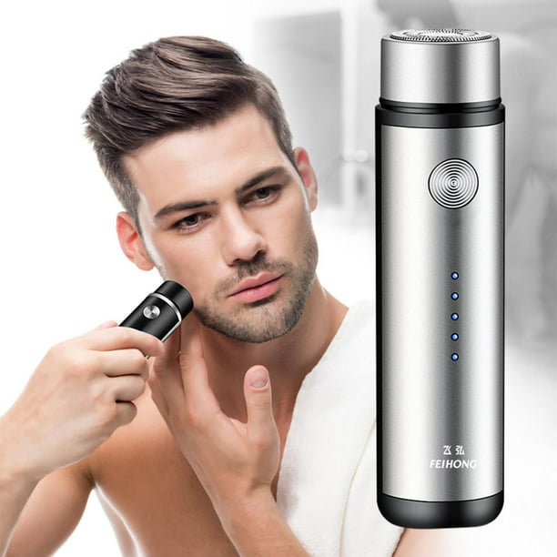 4 en 1 afeitadora eléctrica cuerpo lavable recargable recortadora de barba  máquina de afeitar para hombres barba maquinilla de afeitar carga rápida