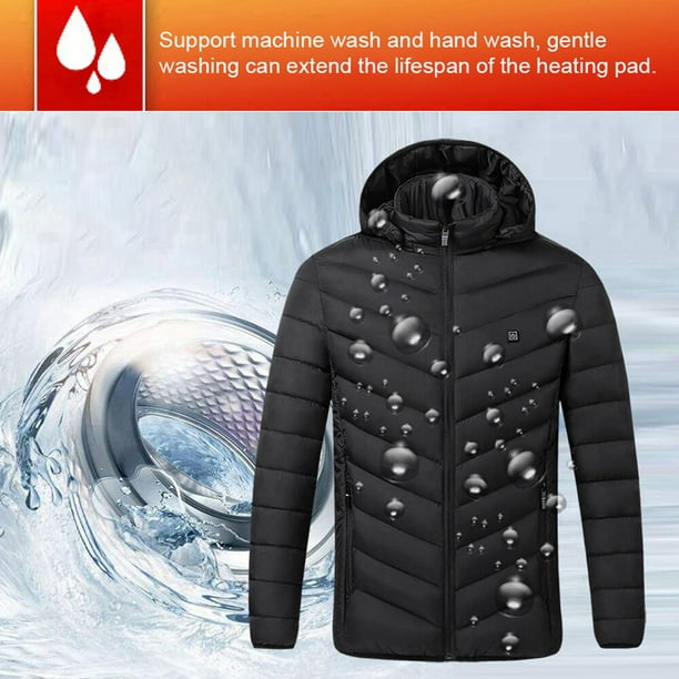 Chaquetas térmicas para hombres y mujeres abrigo de calefacción eléctrica  de invierno lavable yeacher