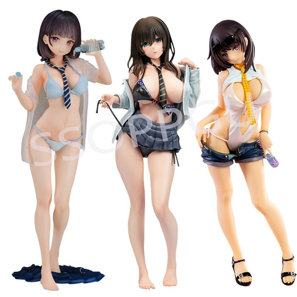 Modelo de figura de anime Girl, figuras de anime de 5.9 in para adultos,  estatuas de anime, coleccionables, kit de garaje de PVC, juguete para  hombres
