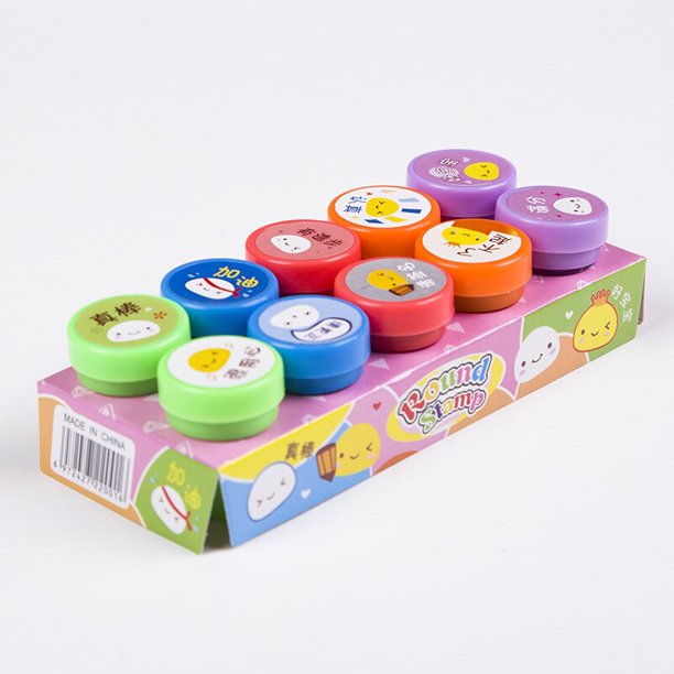 Assorted Stamps For Kids Self ink Stamps Children Toy Stamps