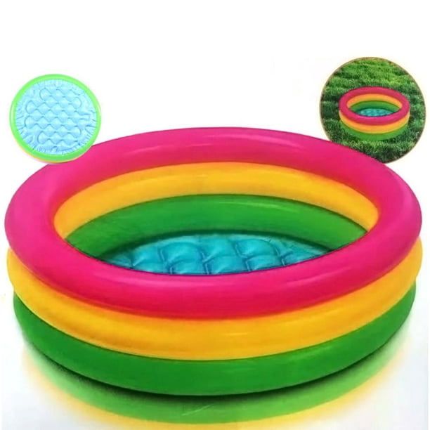 Pétalo PVC Inflable Bebé Piscina Bebé Piscina Dia. 90 cm, para , niñas, ,  piscina de bolas de redonda, juguetes para , piscina shamjiam Piscina  inflable