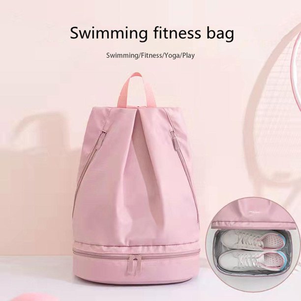 Mochila De gimnasio para hombre y mujer, bolsa seca y húmeda para natación,  bolsas De Fitness