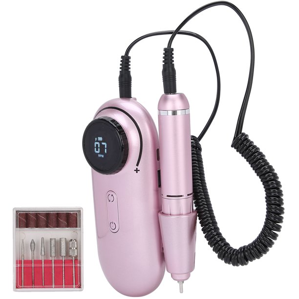 Ripley - CORTA UÑAS PULIDOR ELECTRICO PARA BEBE MANICURE PEDICURE ROSADO