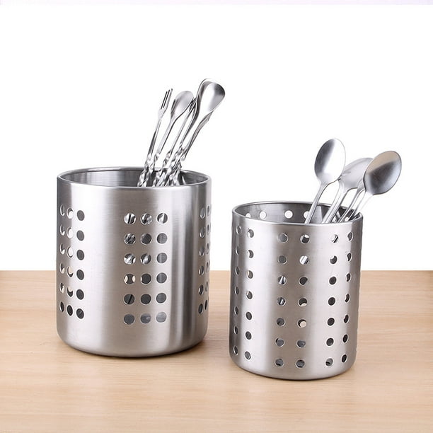  Soporte para utensilios de cocina de acero inoxidable