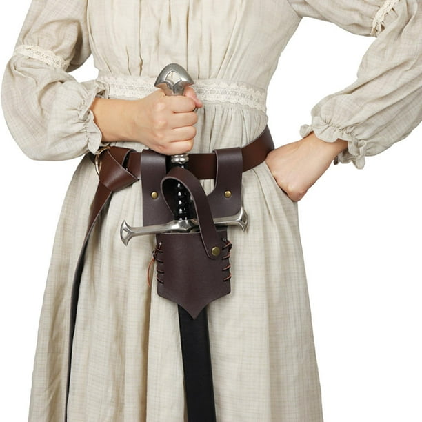 Cinturón, , , caballero, , , disfraz, funda para adultos, pirata, cosplay,  actuación, Soledad Funda de espada de cinturón