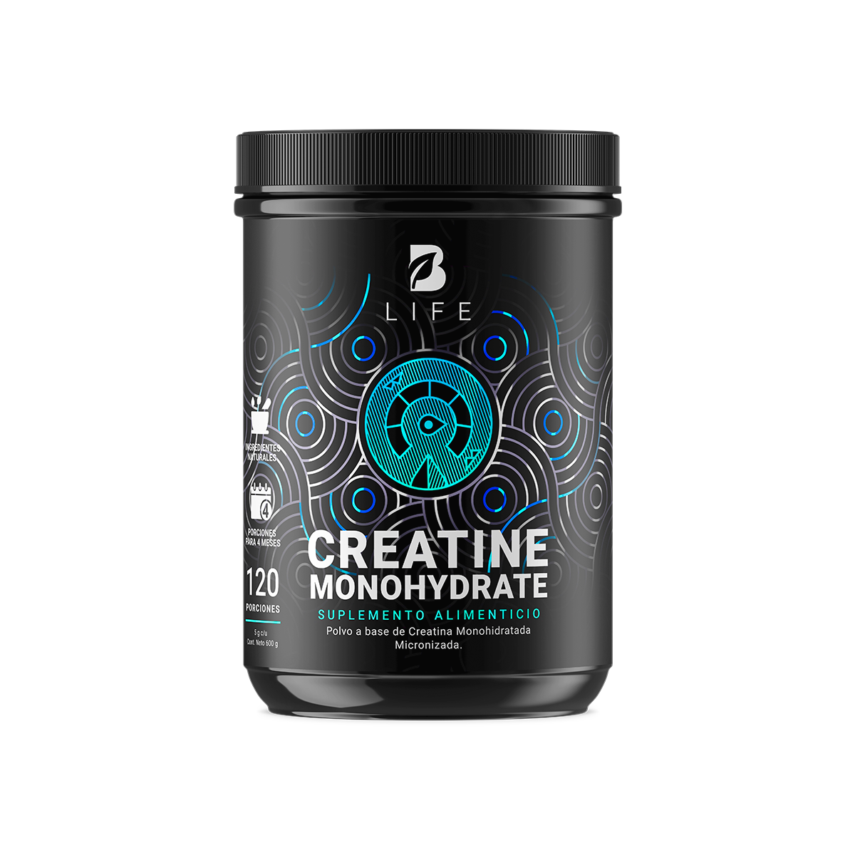 Creatina Monohidratada 120 Tomas Creatine Monohydrate B Life BLIFE ...