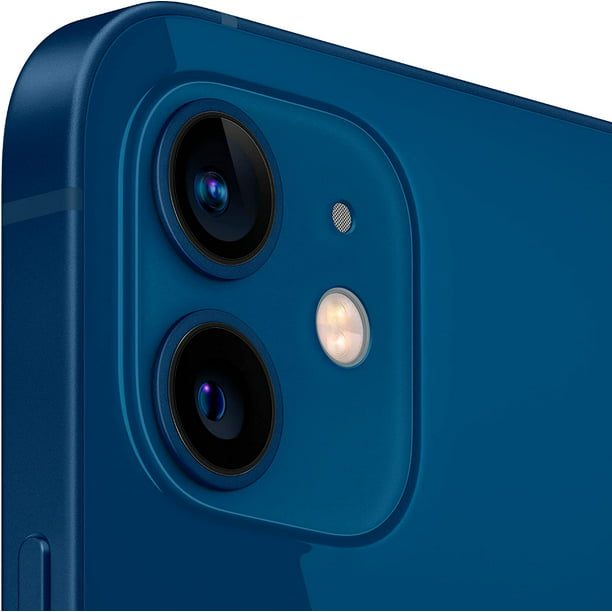 Apple - iPhone 12 de 256GB, color azul, totalmente desbloqueado  (reacondicionado)