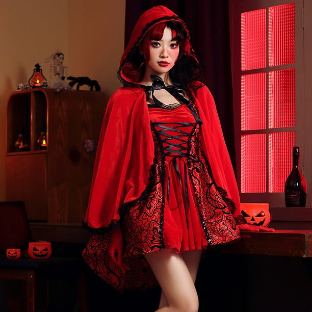 Disfraz de Caperucita Roja Zombie para niña