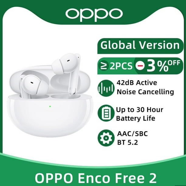 Oppo TWS Earbuds Enco Free 2 Auriculares Inalambricos Bluetooth