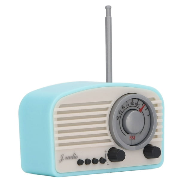 Modelo de mini radio para casa de muñecas, modelo de mini radio para casa  de muñecas Modelo de radio para casa de muñecas Radio realista para casa de  muñecas Características de vanguardia