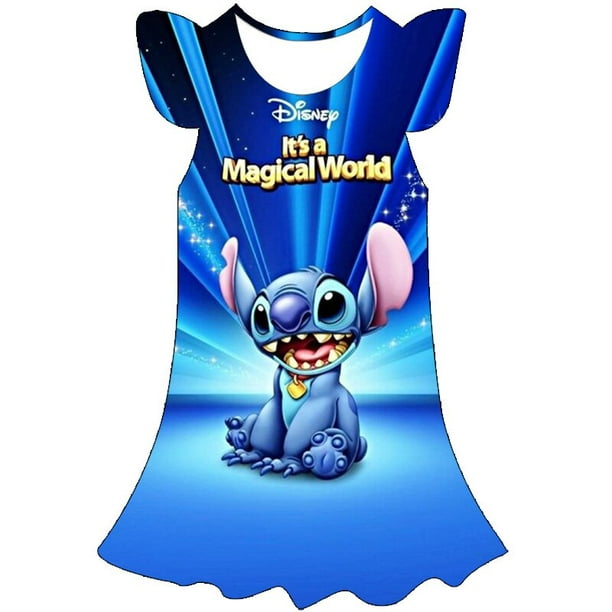 Disfraz de Stitch para niños y niñas de 1, 3, 7, 9 y 10 años, ropa