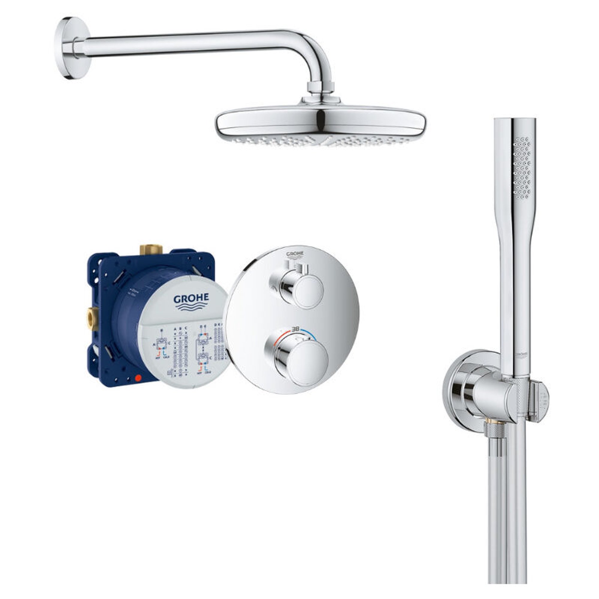 Grifo termostático Grohe para bañera Grohtherm 2000