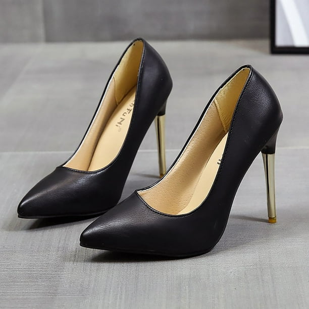 de charol de color a la para mujer, zapatos de tacón alto con punta estrecha Wmkox8yii hfjk595 | Walmart en línea