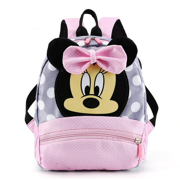 Mochila Disney Minnie Mouse bebé, mochila con de dibujos animados, mochila escolar para niños y niñas Gao Jinjia LED | Walmart en línea