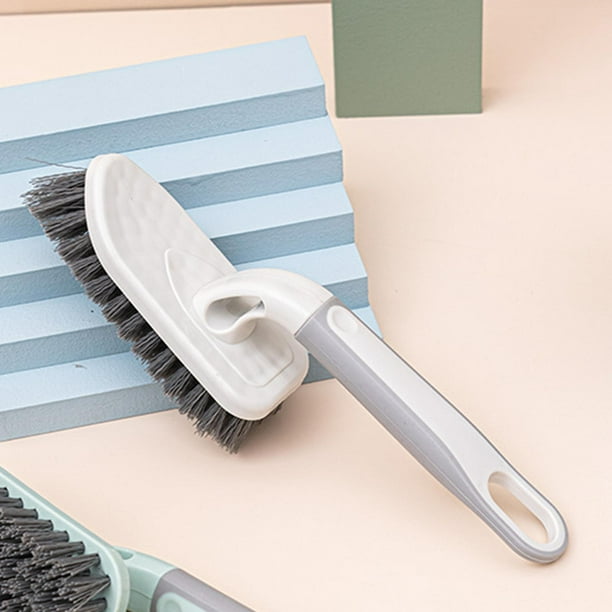 Paquete de 8 cepillos limpiadores de lechada, herramientas de limpieza de  ranuras de mano, cepillo de limpieza de juntas de azulejos para limpieza