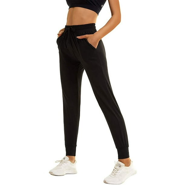 Gibobby pantalones termicos mujer Pantalones de moda para mujer con  bolsillos de cintura alta y pantalones casuales de pierna recta con botones  (Negro, S)