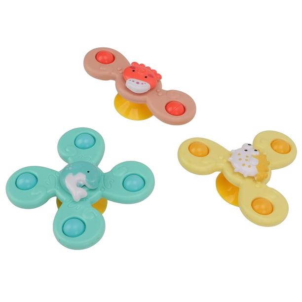 Juguetes Giratorios Spinner Con Ventosas Para Bebés Pack X3 – Saranh Store