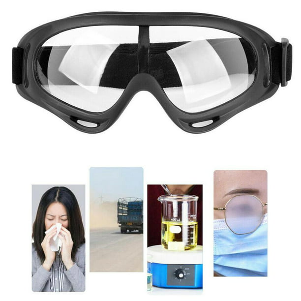 Gafas De Seguridad polvo Gafas De Laboratorio Gafas De Protección Azul  Sunnimix Gafas de seguridad laboral