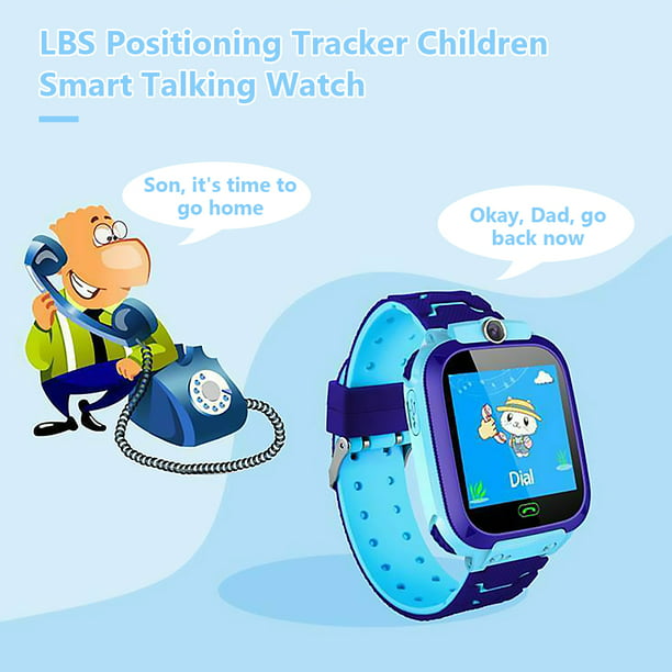 Reloj inteligente para niños Q12 Azul – Digitek Chile
