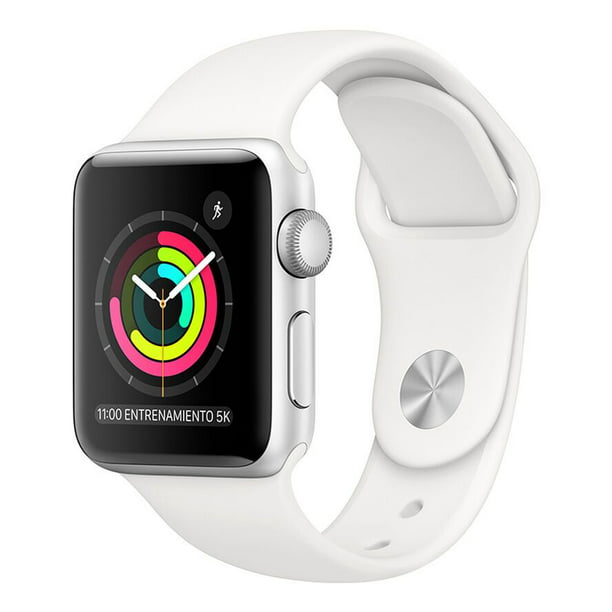 Diligencia Barrio bajo medianoche Smartwatch Apple Watch Series 3 Blanco 38mm Apple Reacondicionado | Walmart  en línea