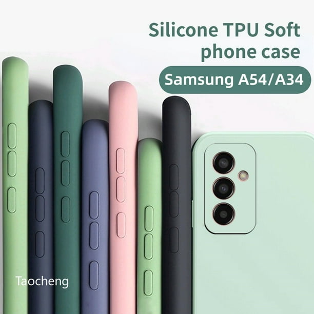 Case TPU a prueba de golpes y rasguños para Samsung A53 5G Color Rojo