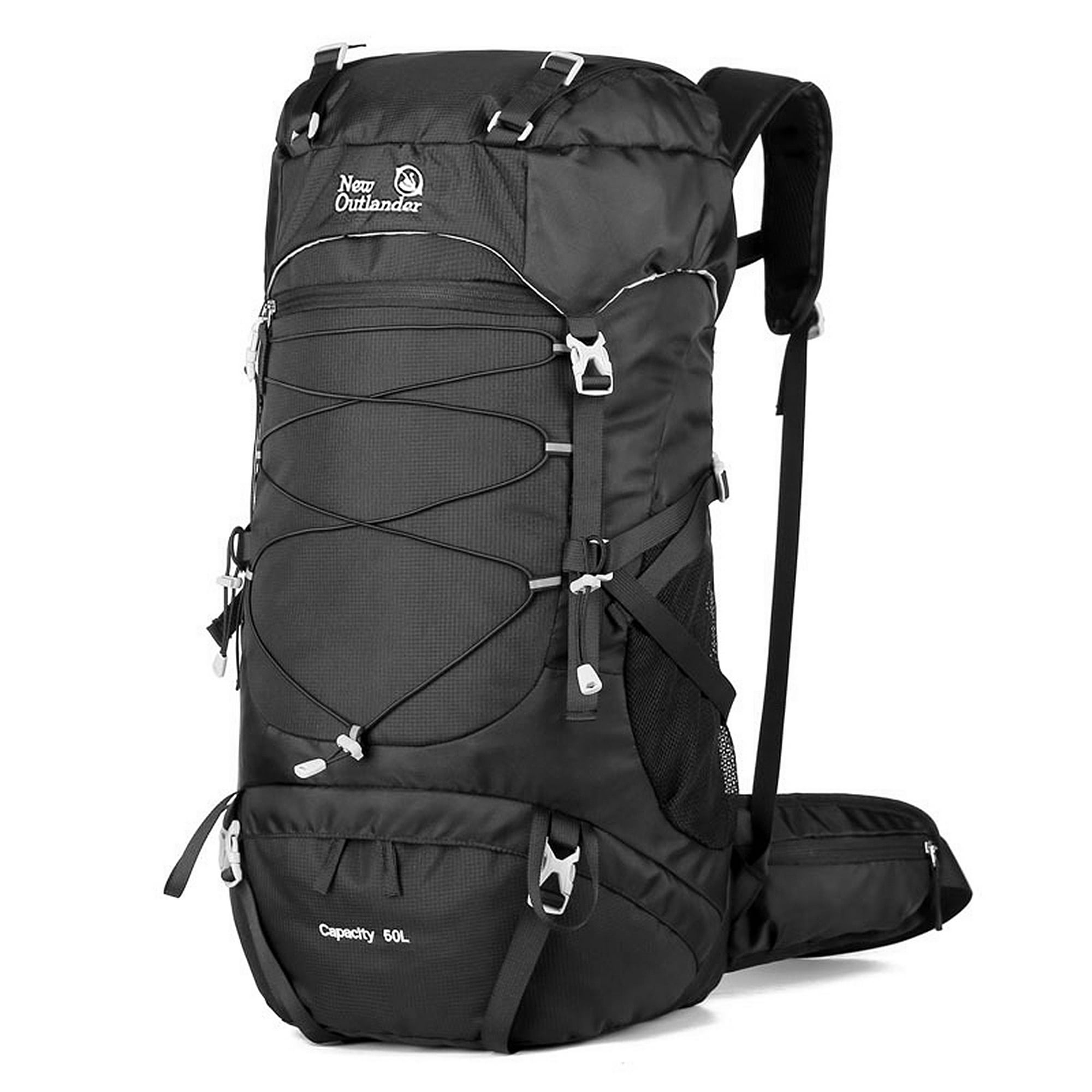 Comprar Mochila de senderismo para acampar de 50L, mochila de viaje  impermeable de gran capacidad para montañismo