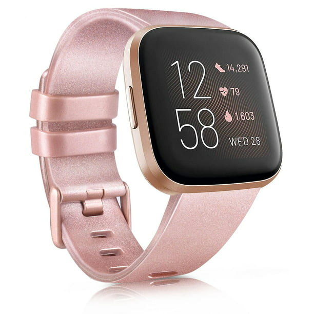 Correa de repuesto para reloj Fitbit Versa 2 SE, pulsera deportiva de  silicona para pulsera Fitbit Versa Lite, accesorio para reloj inteligente.