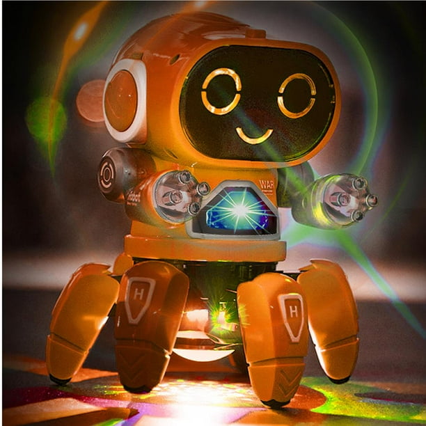 Perro Robot Bailarín Para Niños Luz Sonido Música Didactico