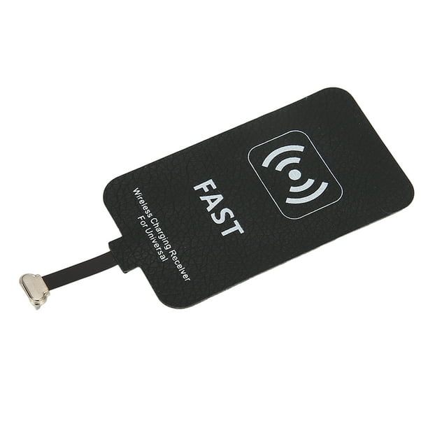 Receptor de cargador inalámbrico, adaptador de carga rápida tipo C, Micro  USB, para iPhone 5, 6, 7, teléfono Android - AliExpress