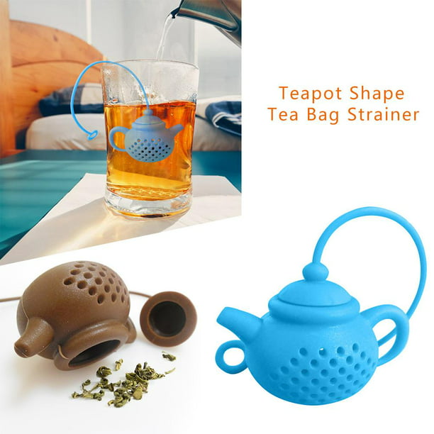  Infusor de té de vidrio, coladores de té para té suelto, infusor  de té con tapa de corcho, reutilizable, hojas sueltas con 2 cepillos de  limpieza, difusores de té para té