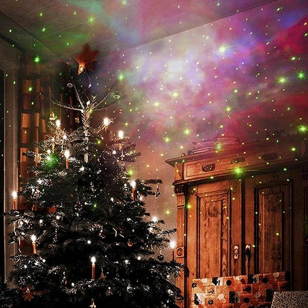 Galaxia Proyector Portatil LED Luz Luces De Colores Para  Cuarto/Navidad/Casa New