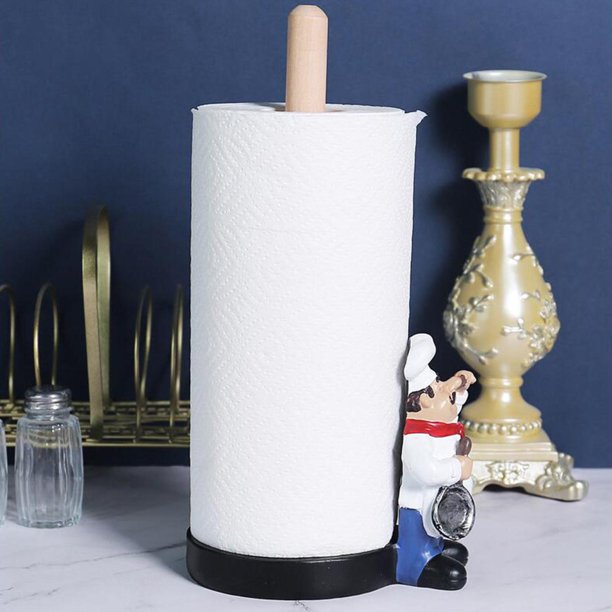 de papel de baño Portarrollos de papel higiénico montado en pared  Organizador de papel Soporte para Fanmusic de papel de baño