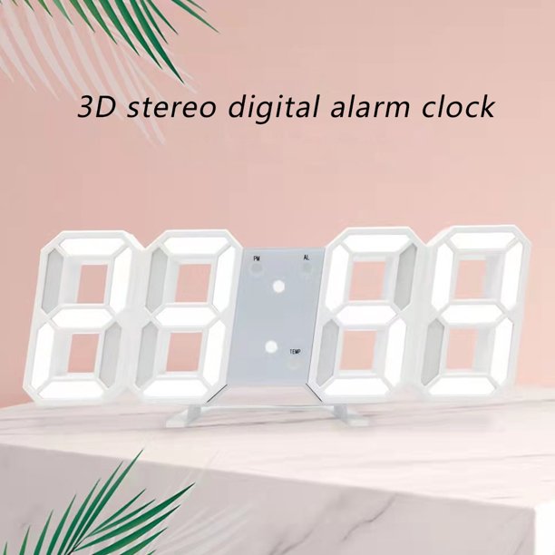 Despertador electrónico digital del regalo del reloj de pared LED