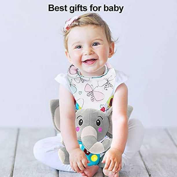 Elefante de Peluche Juguetes Musicales para Bebés 0 3 6 9 12 Meses