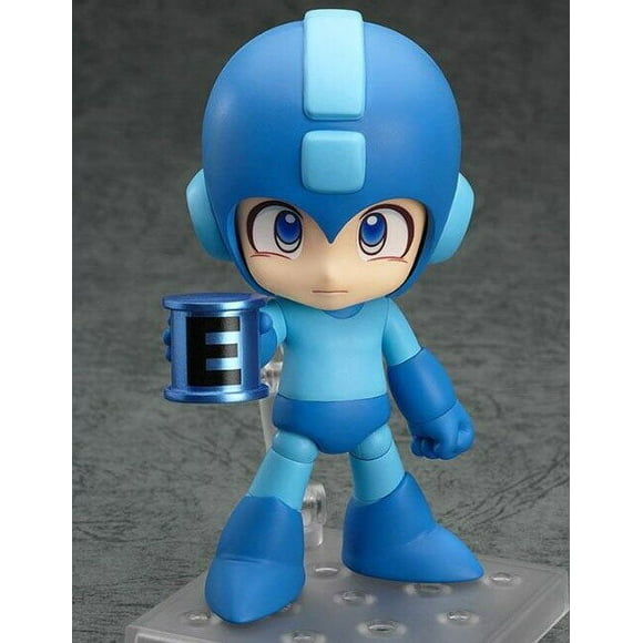 anime mega man 556 figura de acción megaman rockman azul rojo figura de acción juguetes periféricos zhangmengya led