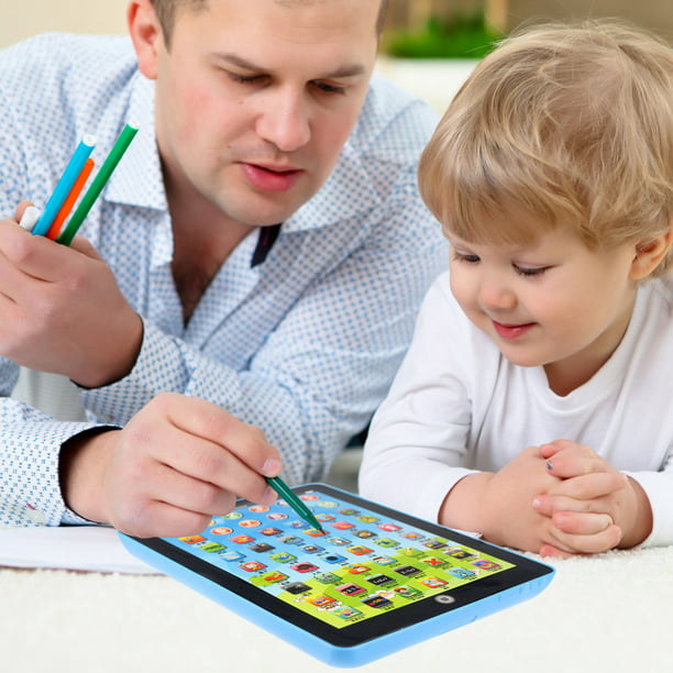 Tablet para niños actividades de aprendizaje de jardín de infantes